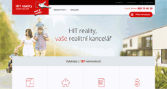 Desktop Screenshot of hitreality.cz